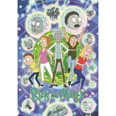 imagen de Rompecabezas de 1000 piezas de Rick y Morty - Clementoni 2