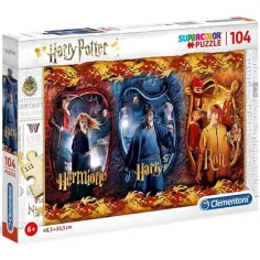 imagen de Rompecabezas de 104 piezas de Harry Potter - Clementoni 1