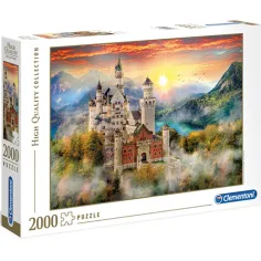 Rompecabezas de 2000 piezas del castillo de Neuschwanstein - Clementoni