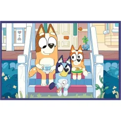 imagen de Rompecabezas de 2x24 piezas de Bluey - Trefl 3