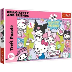 Rompecabezas de 300 piezas de Hello Kitty y sus amigos - Trefl