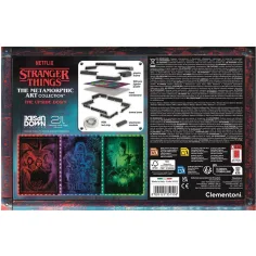 imagen de Rompecabezas de 520 piezas de Stranger Things con marco y luz LED RGB – Clementoni 3