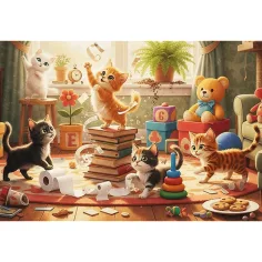 imagen de Rompecabezas de gatos 160 piezas - Trefl 2