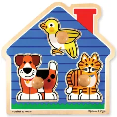 Rompecabezas de madera con asas - Melissa & Doug