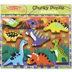 Rompecabezas de madera de formas fácil de agarrar - Melissa & Doug