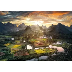 imagen de Rompecabezas de paisaje chino HQC 2000 piezas - Clementoni 2