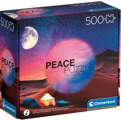 Rompecabezas de sueño nocturno estrellado de 500 piezas - Clementoni