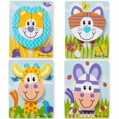 imagen de Rompecabezas gigante de madera Safari - Melissa & Doug 2