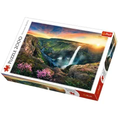 Rompecabezas Haifoss, Islandia 2000 piezas - Trefl