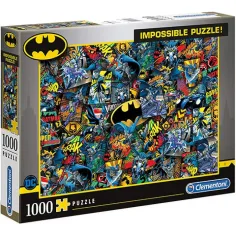 Rompecabezas imposible de Batman 1000 piezas - Clementoni