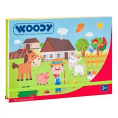 Rompecabezas magnético en caja - Granja - Woodyland