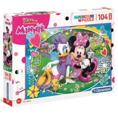 Rompecabezas maxi de 104 piezas de Minnie y Daisy - Clementoni