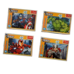 Rompecabezas mini de 54 piezas de Los Vengadores varios 1 unidad - Trefl