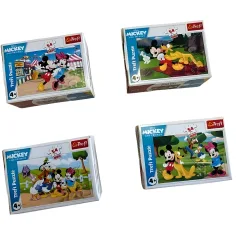 Rompecabezas mini de 54 piezas de Mickey Mouse en varias versiones 1 unidad - Trefl