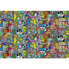 imagen de Rompecabezas panorámico de 1000 piezas Tokidoki - Clementoni 2