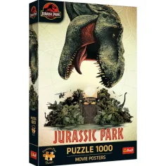 Rompecabezas premium de felpa de 1000 piezas de Jurassic Park - Trefl