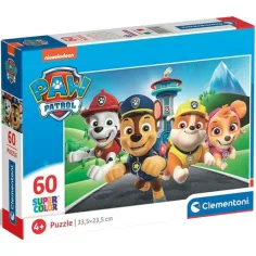 Rompecabezas Supercolor de Patrulla Canina 60 piezas - Clementoni