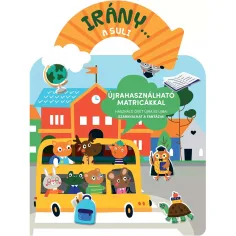 ¡Rumbo... al colegio libro de actividades con pegatinas reutilizables!