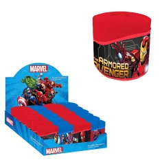 Sacapuntas de plástico de los Vengadores con 2 agujeros y diseño de Iron Man