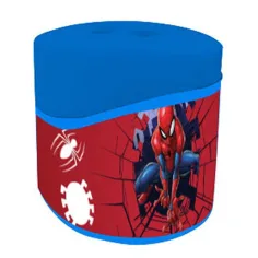 imagen de Sacapuntas de plástico de los Vengadores con diseño de Spider-Man y 2 agujeros 2
