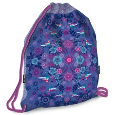 Saco de deporte con diseño de colibrí de Catalina Estrada