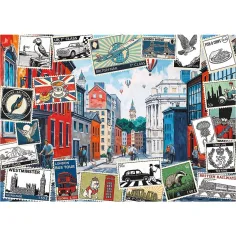 imagen de Saludos desde Londres – Rompecabezas creativo de 500 piezas – Trefl 2