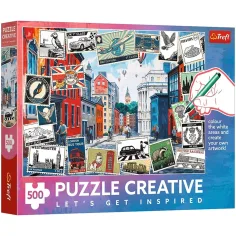 Saludos desde Londres – Rompecabezas creativo de 500 piezas – Trefl