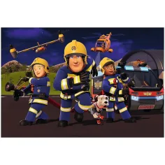 imagen de Sam el bombero Héroe en uniforme - rompecabezas de 60 piezas - Trefl 2