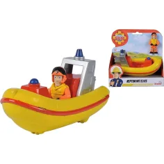 Sam el bombero: Mini barco Neptuno con figura de Elvis - Simba Toys