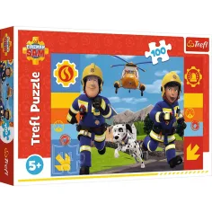 Sam el bombero puzzle de 100 piezas - Trefl