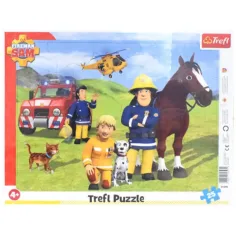 Sam el bombero: Puzzle enmarcado de 25 piezas - Trefl