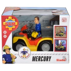imagen de Sam el bombero: vehículo quad Mercury con figura - Simba Toys 2