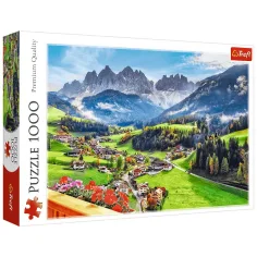 Santa Magdalena, Dolomitas, Italia puzzle de 1000 piezas - Trefl