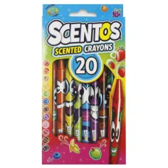 Scentos: Set de crayones aromáticos de 20 unidades