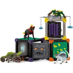 imagen de Schleich: Arena de la cueva de batalla - Lava vs Sombra juego (42673) 2
