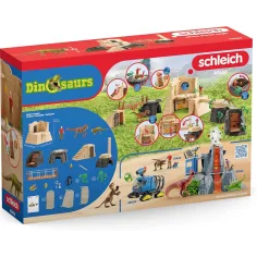 imagen de Schleich: Conjunto de Derrota del Templo de los Dinosaurios (42656) 2