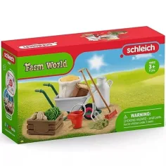 Schleich: Farm World - Accesorios de cuidado del establo (42610)