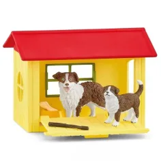 imagen de Schleich: Farm World - Casa de perro amistosa (42573) 3