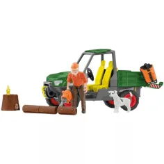 imagen de Schleich: Farm World - Conjunto de juego de trabajos forestales (42659) 3