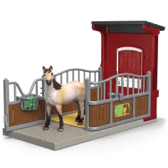 imagen de Schleich: Farm World - Establo box figura de caballo Mustang (42724) 2