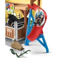 imagen de Schleich Farm World – Establo de caballos (42485) 5