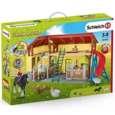 imagen de Schleich Farm World – Establo de caballos (42485) 1