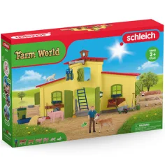 Schleich: Farm World - Gran set de juego con animales de granja (42605)