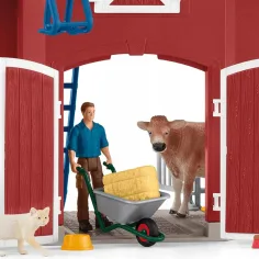 imagen de Schleich: Farm World - Granja con establo y animales (42606) 3