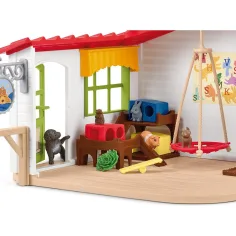 imagen de Schleich: Farm World - Hotel para mascotas juego (42607) 4