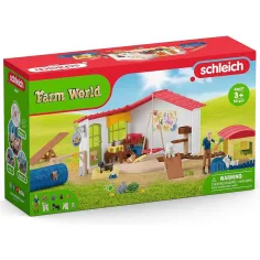 Schleich: Farm World - Hotel para mascotas juego (42607)