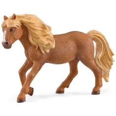 Schleich: figura de caballo macho de poni islandés (13943)