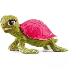 Schleich: Figura de tortuga zafiro rosa (70759)