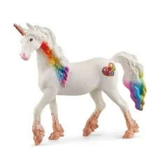 Schleich: Figura de yegua unicornio Rainbow Love (70726)