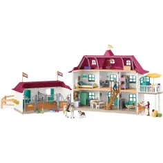 imagen de Schleich: Horse Club - Conjunto de juego de establo junto al lago (42706) 3